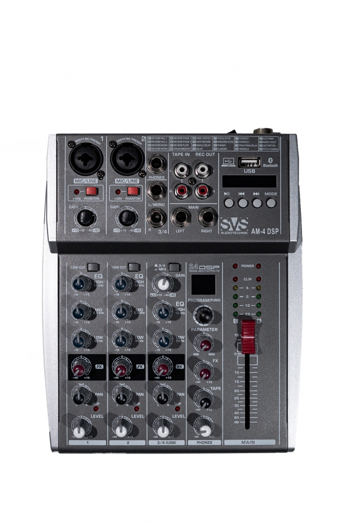 SVS Audiotechnik mixers AM-4 DSP Аналоговый микшерный пульт, 4-канала в Покрове