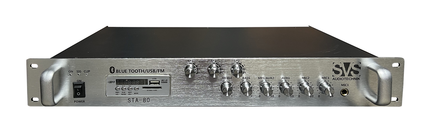 SVS Audiotechnik STA-80 Микшер-усилитель для систем Public Address в Покрове